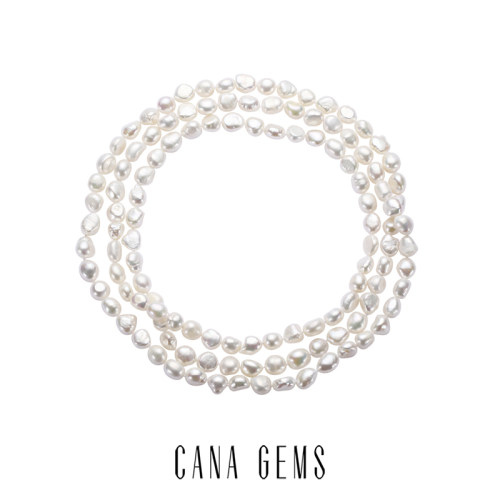 CANAGEMS淡水珍珠毛衣链