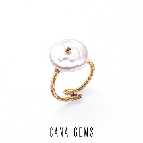 CANAGEMS天然珍珠戒指
