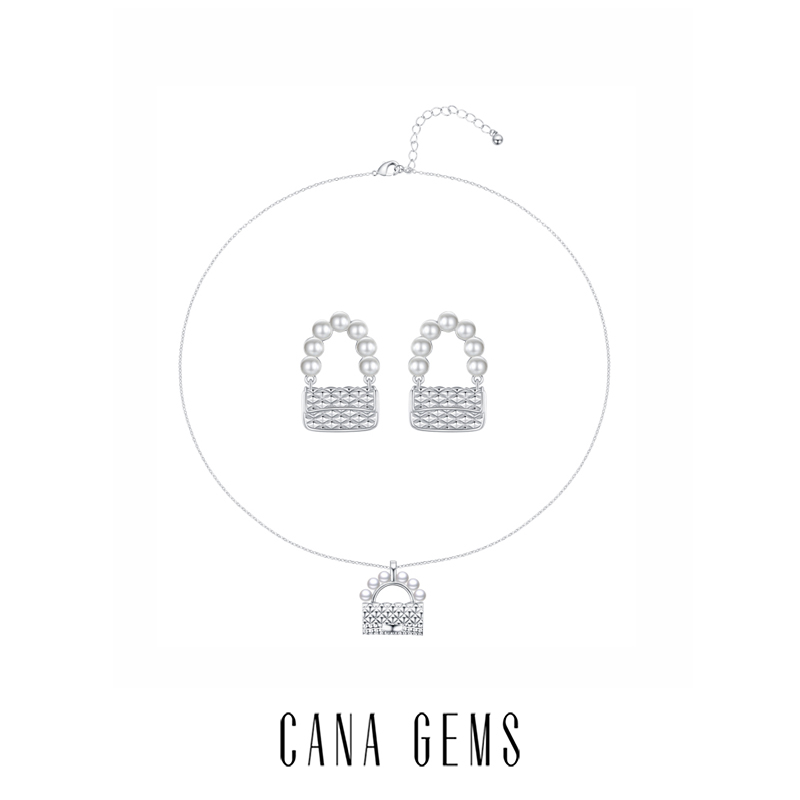 CANAGEMS套装天然淡水珍珠