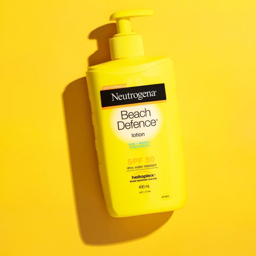 澳大利亚露得清户外防晒乳4小时防水海边广谱防晒SPF50全家400ml