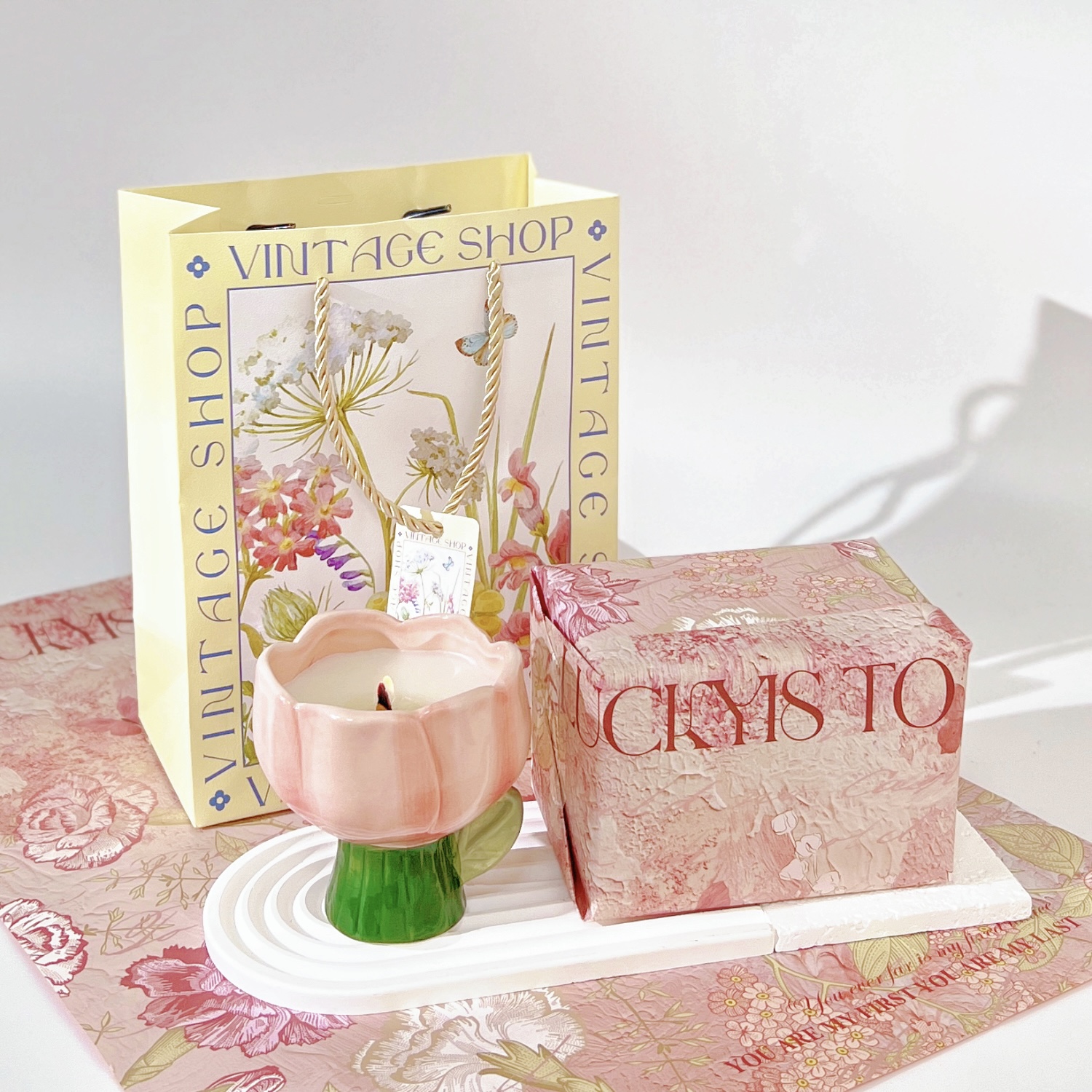 闺蜜生日礼物送女生礼盒香薰蜡烛