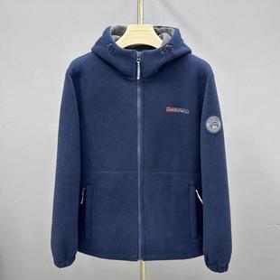 棉服有大码 挪威户外棉衣连帽款 外套加绒加厚防寒保暖抓绒衣男女款