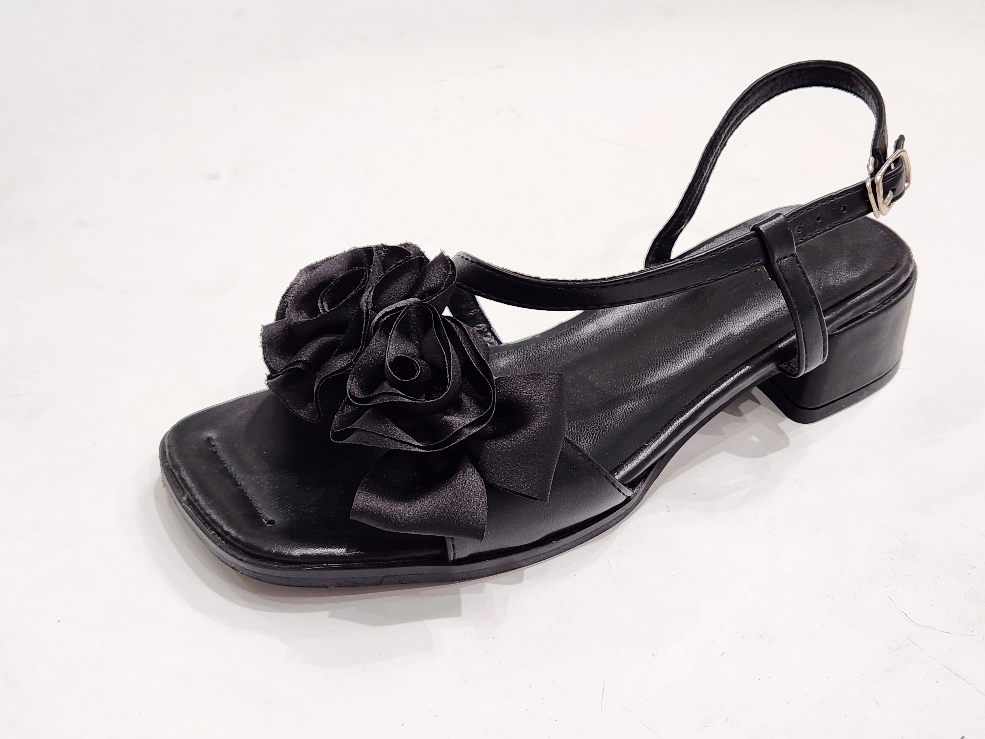 78199-5夏季配裙子凉鞋仙女鞋子新中式国风交叉绑带罗马鞋