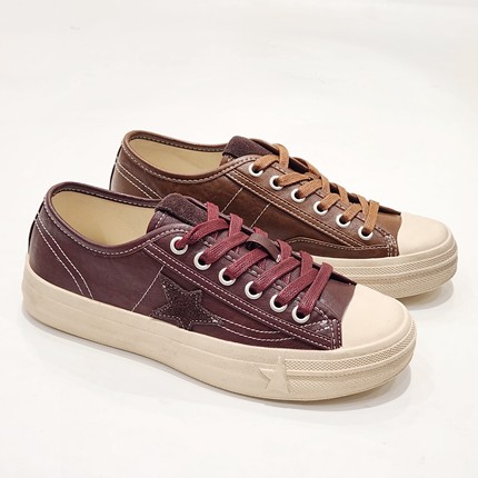 17055清版秒杀复古星星鞋女平底休闲板鞋百搭系带单鞋