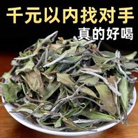 政和老白茶寿眉新茶叶日晒贡眉浓香福鼎白牡丹枣香散装500g