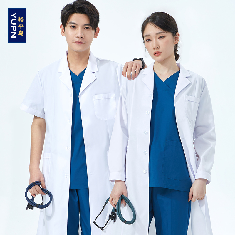 裕平鸟医生服大褂抗皱不起球