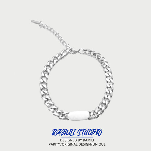 BAMIL小长条手链银色