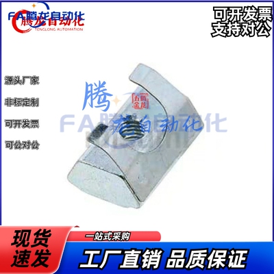 HNTRZ铝合金HNTR型材用SHNTAP5-3/4/5 6带板簧后装螺帽HNTAP8替米