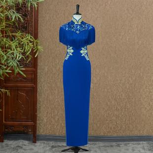 兰梦飘香-(隆佳秀走秀旗袍111428)