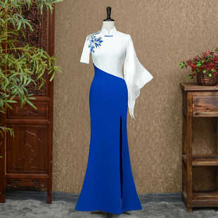 叙白-（隆佳秀走秀旗袍111202）