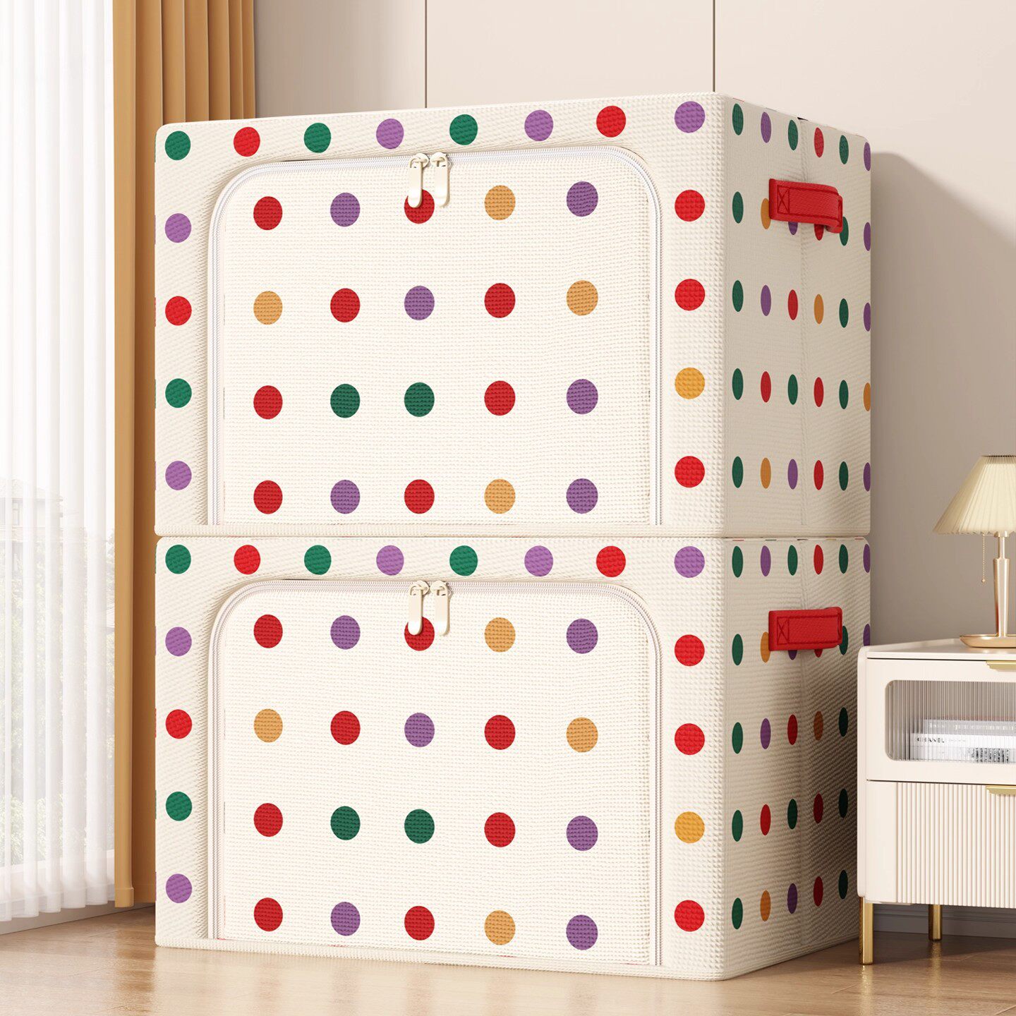 衣物收纳箱家用大容量储存衣物被子可折叠衣柜整理盒收纳储物神器