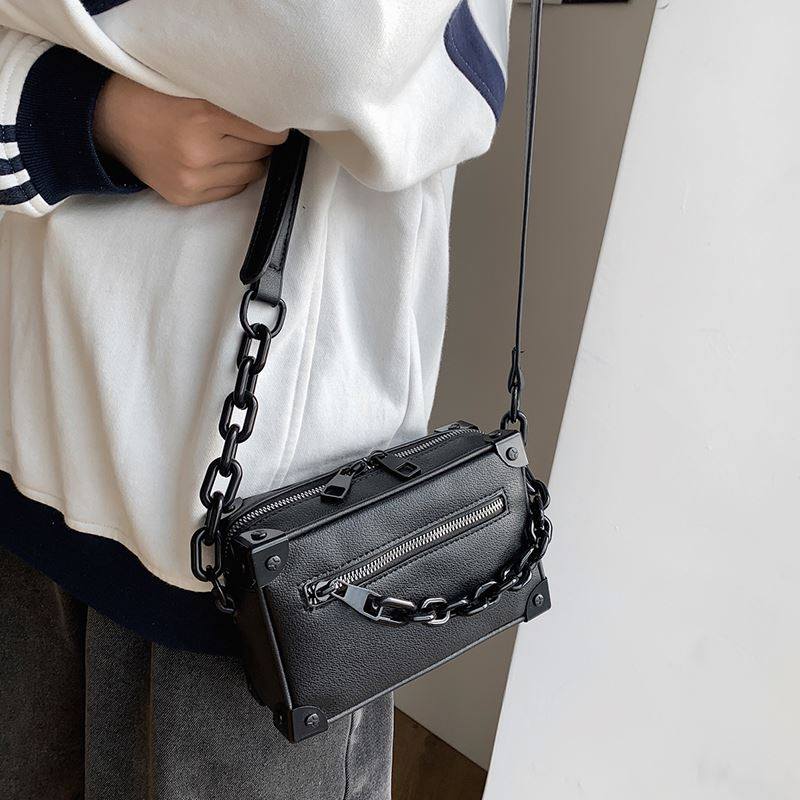 街头潮款斜挎包ins小方包高级感链条盒子包男个性韩版休闲单肩包,箱包皮具/热销女包/男包,男士包袋,淘宝优惠券,粉丝福利购,淘宝优惠卷
