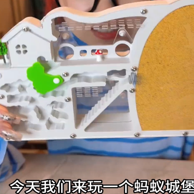 宠物蚂蚁城堡蚁巢生态箱饲养盒观察盒王国对战家园窝工坊别墅