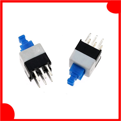 原装正品 直插自锁开关 8*8 XKB8080 SW-TH_6P-L8.0-W8.0-P2.50