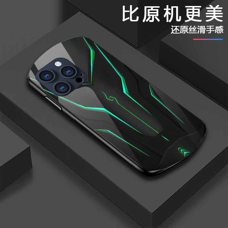 适用华为手机壳新款时尚小众玻璃