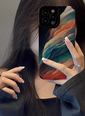 DZ木年沛适用vivox300手机壳x200皮质x80女x100全包x70防摔x60高级s50彩色烟雾s16/s20潮牌iqoo15软壳女款