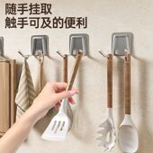 厨房砧板不锈钢挂钩强力承重免打孔家用菜板架壁挂式 挂墙砧板架勾