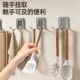 厨房砧板不锈钢挂钩强力承重免打孔家用菜板架壁挂式 挂墙砧板架勾