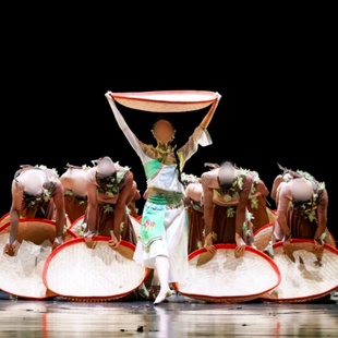 女子古典舞群舞《云腴匠心》同款舞蹈演出表演服装专业定制