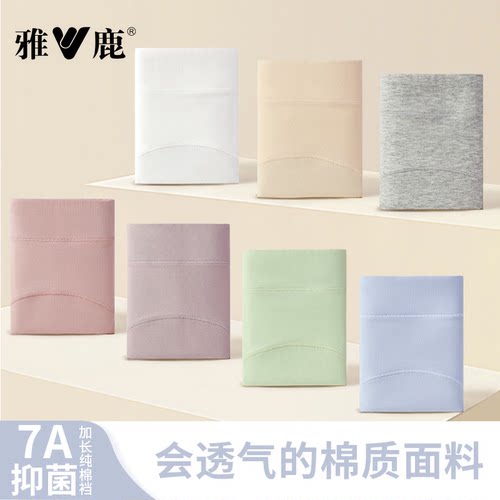 雅鹿女士内裤棉氨内裤