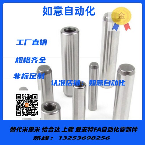 正公差内螺纹定位销MSTM12/13-15/20/25/30/35/40/50/60/70/80/90