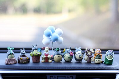 Hayao miyazaki totoro xiaomei doll car furnishing articles