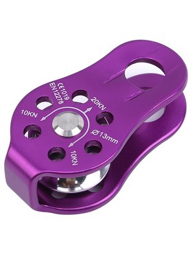 Outdoor Travel Kits Climbing Rope Pulley Single Fixed Mounta