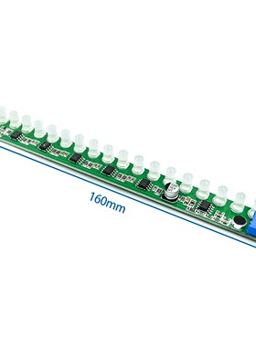 Mono sound control level indicator music melody light audio