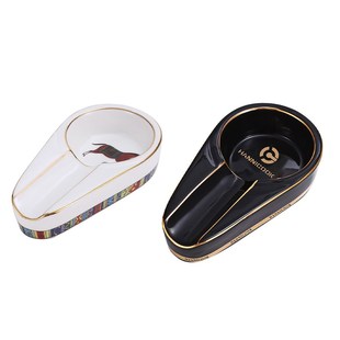 Gadgets Home Cigar Ashtray Portable Ceramic Ash Tray Tobacco