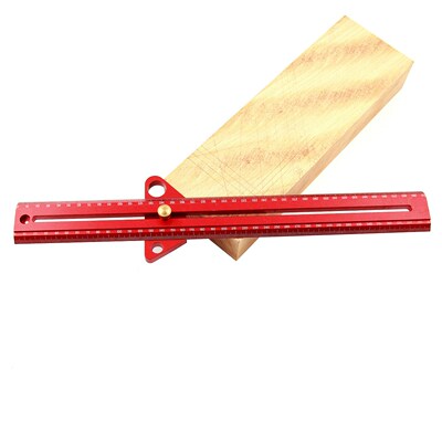 Luxury Angle Scribe Woodworking Scribing Line Ruler Multifun
