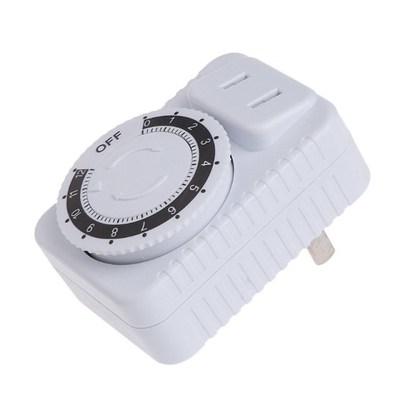 AC 220V 12 Hour Mechanical Wall Plug Switch Timer Socket Hom