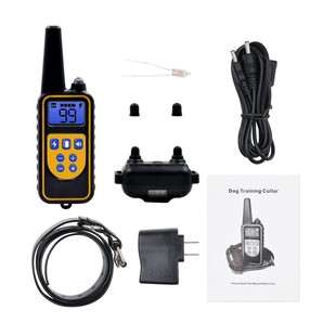 Electric Pet Fencing System Dog Shock Collar With Remote Con