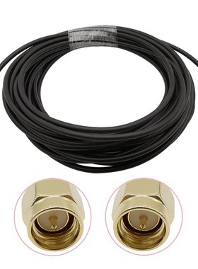 SMA Male to SMA Male Plug 50ohm RF Coaxial Cable LMR195 ALSR