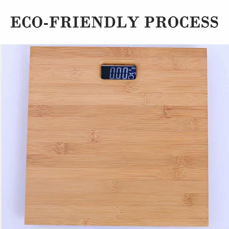 home floor wooden body weight scale electronic weighing scal