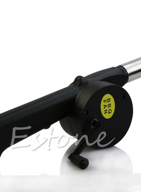 Hand Crank BBQ Blower Fireplace Camping Bellows Grill Fire S