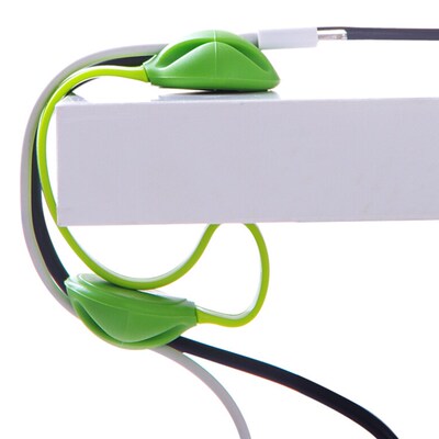 Tidy Practical Computer Line Desk Organizer Wire Cord Cable