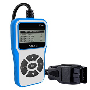 Portable Universal O-B-D II Scanner Car Engine Fault Code Re