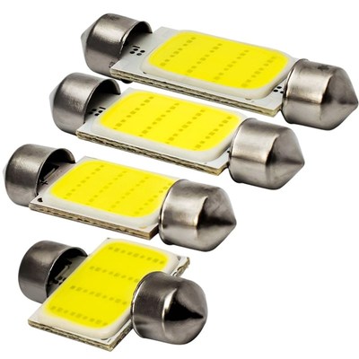 31mm 36mm 39mm 41mm FESTOON 12 Chips COB LED Bulb C5W C10W C