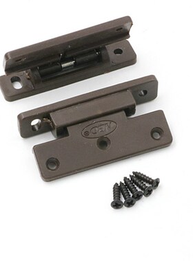 4pcs Plastic spring Hinge bisagra hidden Flat loaded hinge f