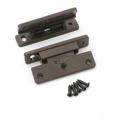 4pcs Plastic spring Hinge bisagra hidden Flat loaded hinge f