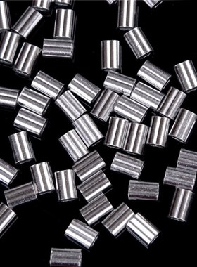 2018 New 50 Pcs 1.5mm Steel Wire Rope Aluminum Ferrules Slee