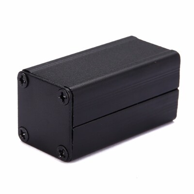 Extruded Aluminum Enclosure Black Aluminum Instrument Storag