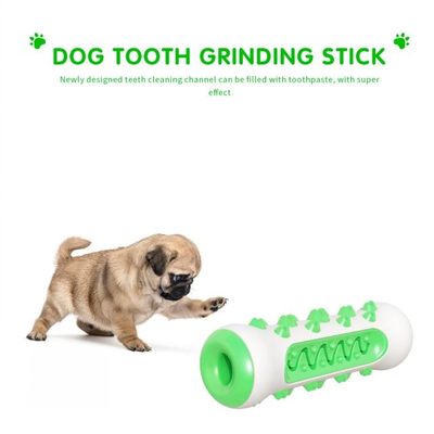 Dog Molar Stick Toothbrush Chew Cleaning Teeth Toys Nylon Pu