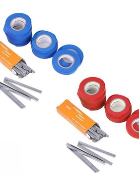 10 Rolls Tape 1 Box Nails for Tying Machine Garden Plant One