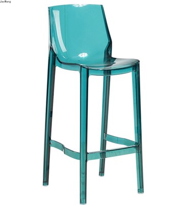 Transparent Plastic Chair Restaurant Bar Chair Bar Stool Nor