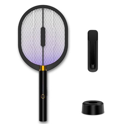 Rechargeable Mosquito Killing Racket Three In One LED Mosqui