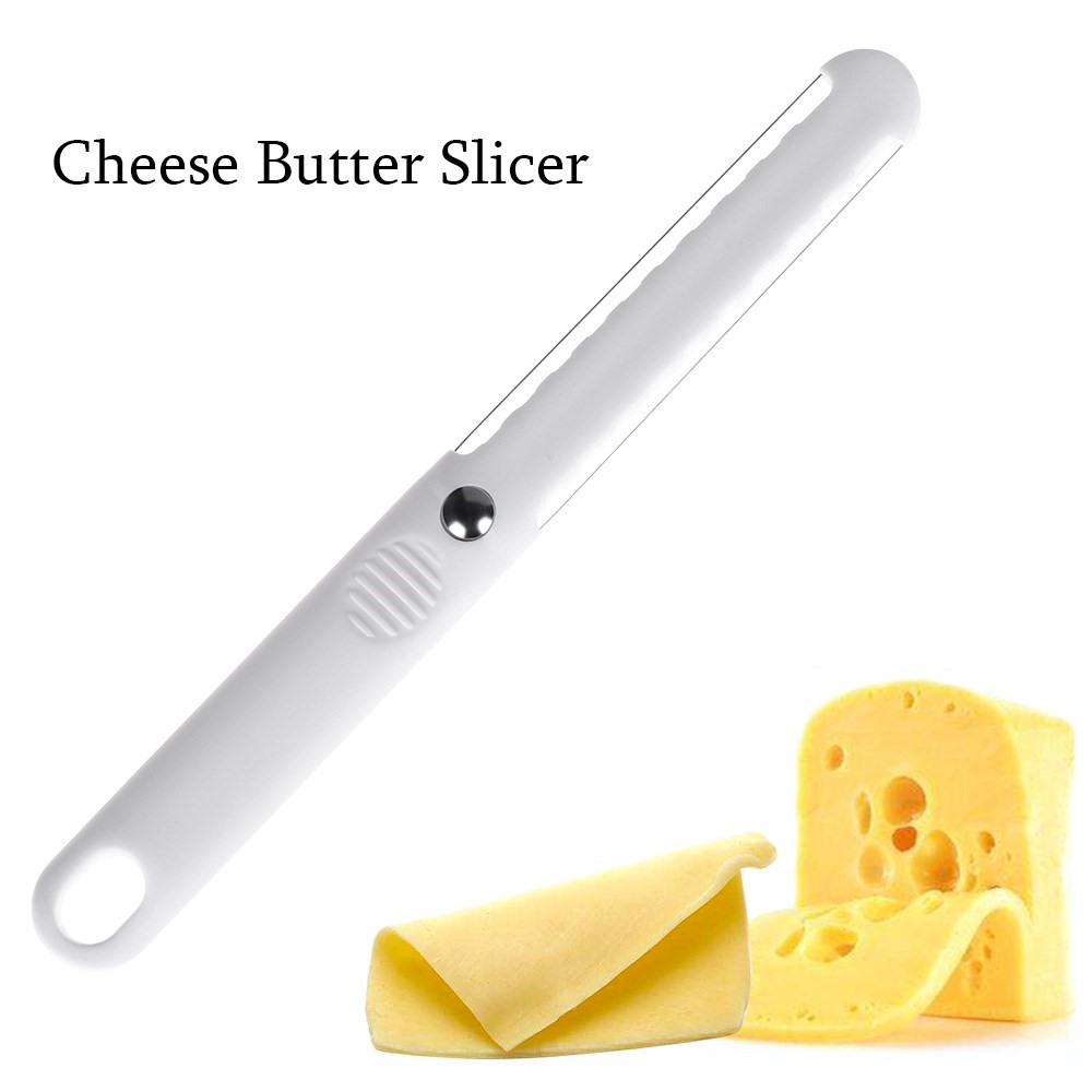 1pc Cheese Slicer Peeler Wired Cheese Butter Cutter Plastic