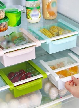 Kitchen Fridge Organizer Freezer Slide Drawer Home Refrigera