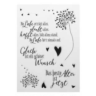 Nice DIY Silicone Clear Stamp Cling Seal Scrapbook Embossing