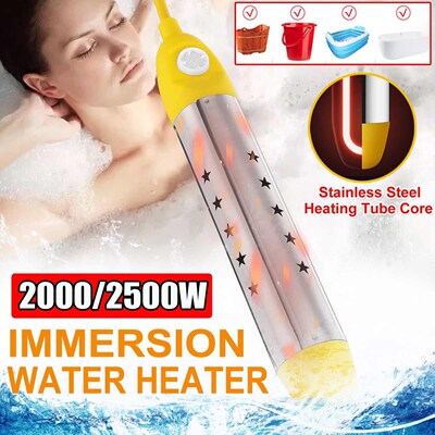 2500/2000W Electric Hot Water Heater Stick Boiler Portable